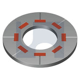 Hobsons - M36 Plain Astm F959M / Class 10.9 Squirter Dti Washer (Pack Of 50)